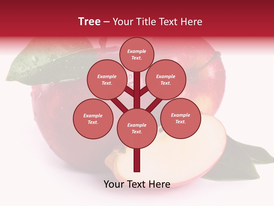 Juice Background White PowerPoint Template