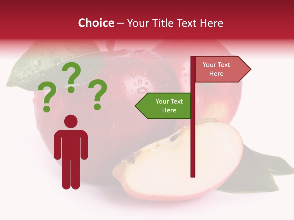 Juice Background White PowerPoint Template