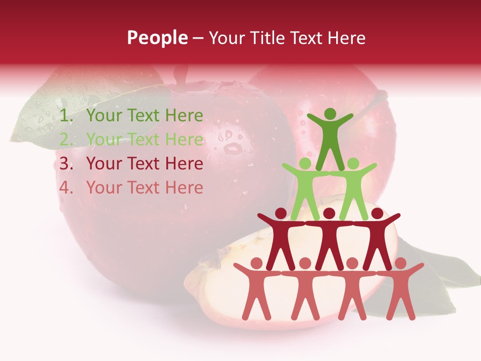 Juice Background White PowerPoint Template