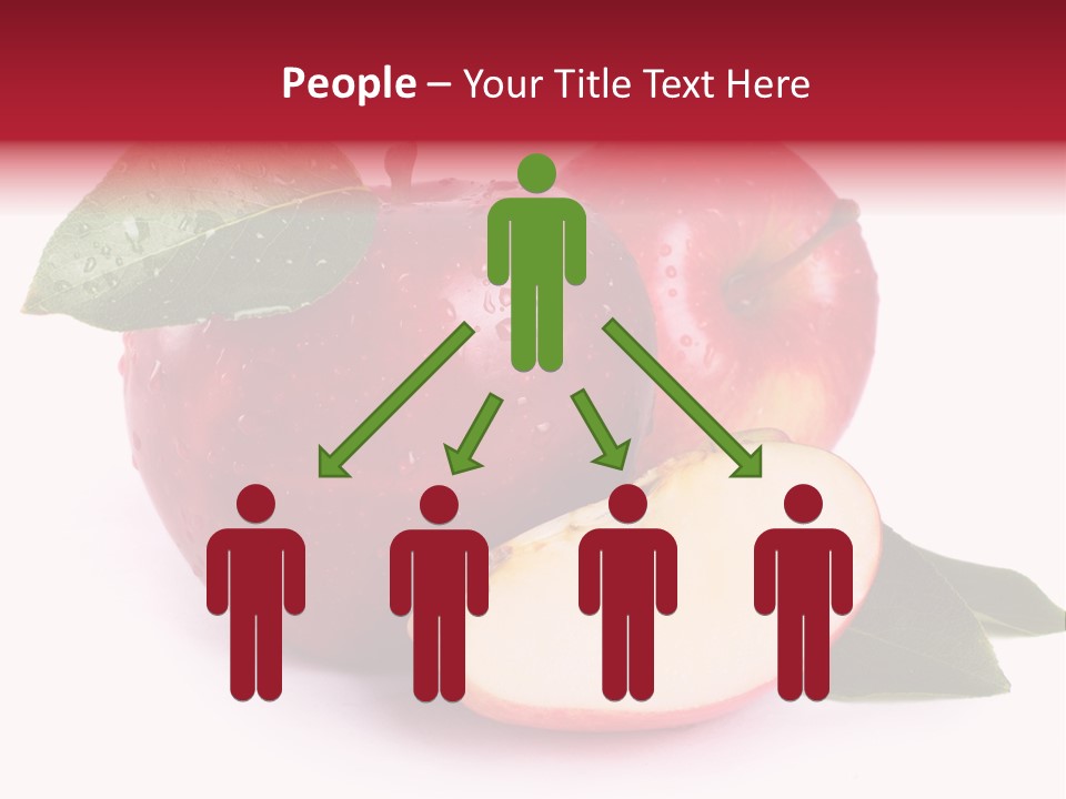 Juice Background White PowerPoint Template