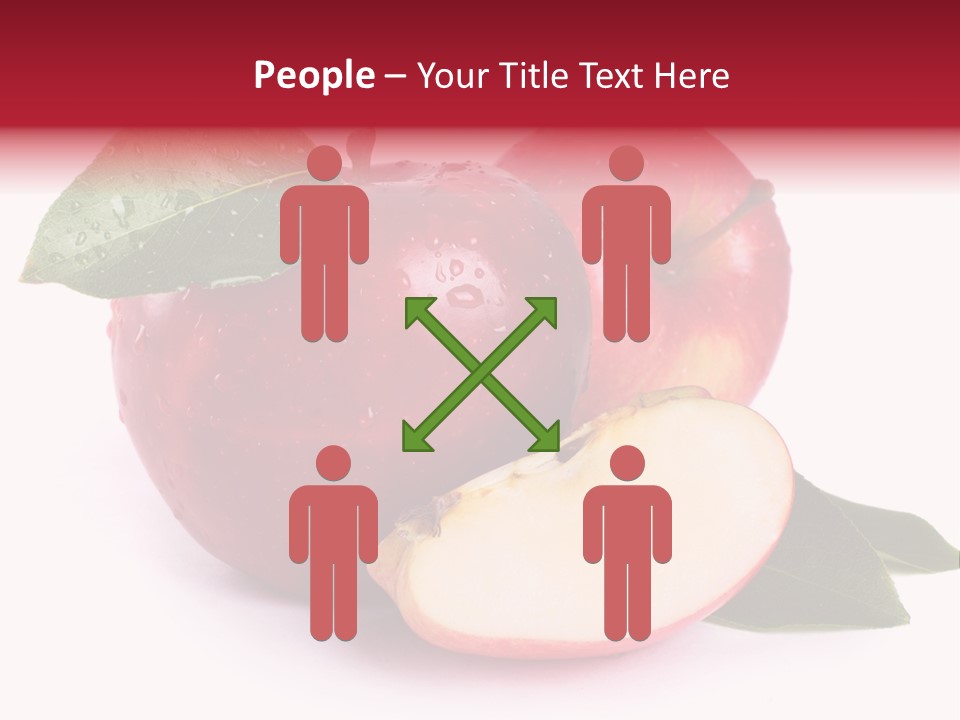 Juice Background White PowerPoint Template