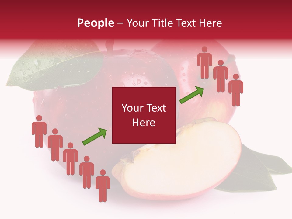 Juice Background White PowerPoint Template