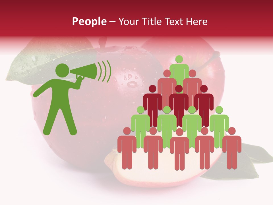 Juice Background White PowerPoint Template