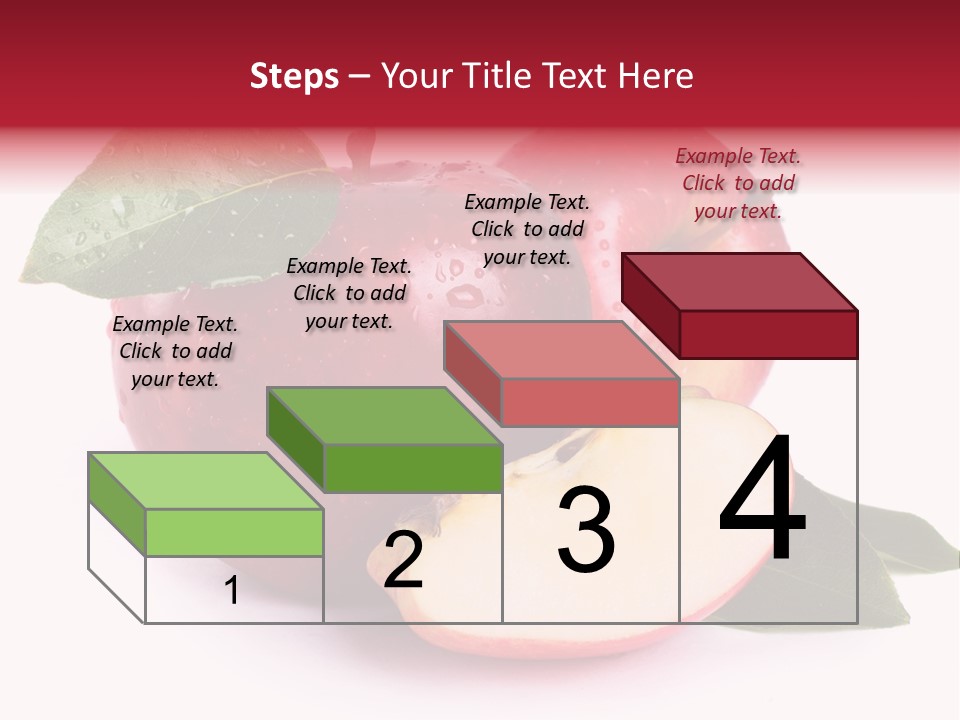 Juice Background White PowerPoint Template