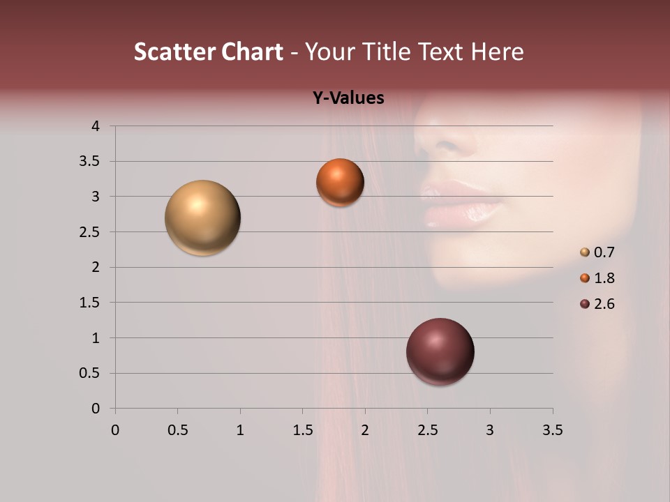 Woman Border Girl PowerPoint Template