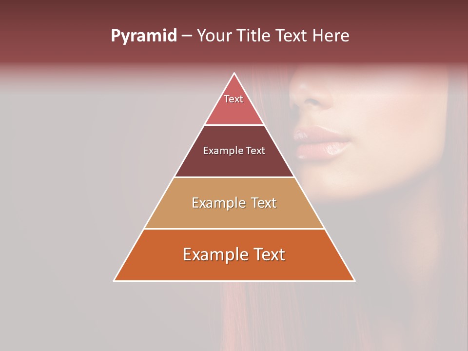 Woman Border Girl PowerPoint Template