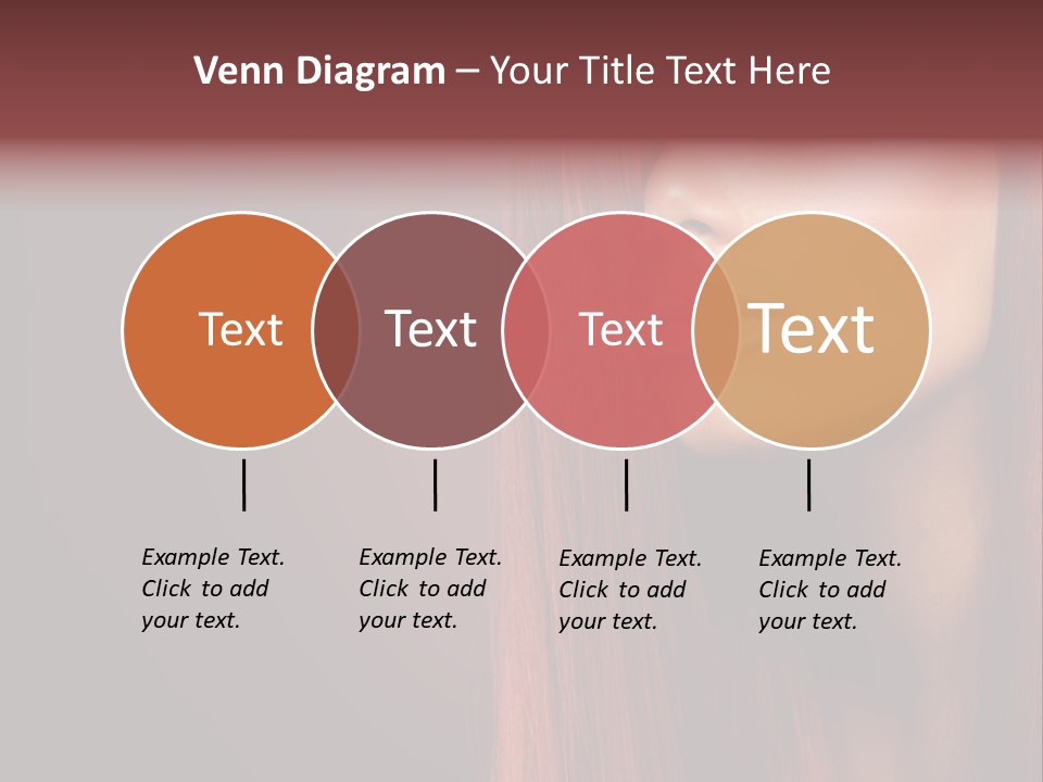 Woman Border Girl PowerPoint Template