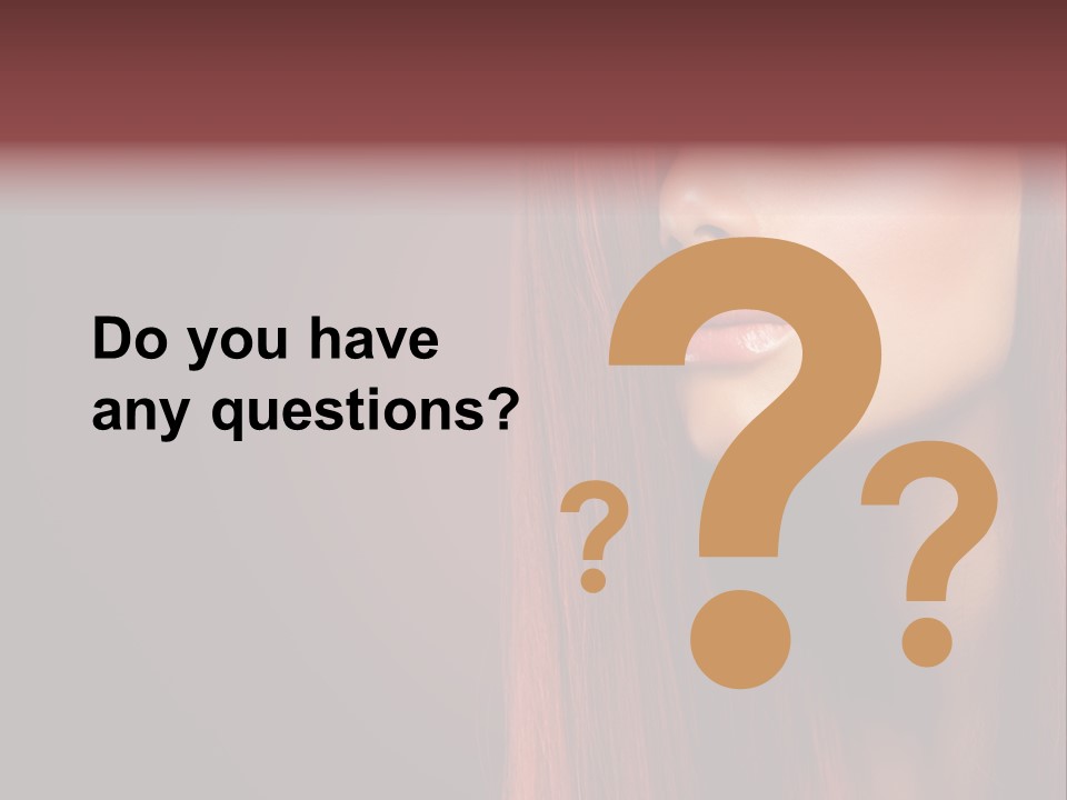 Woman Border Girl PowerPoint Template