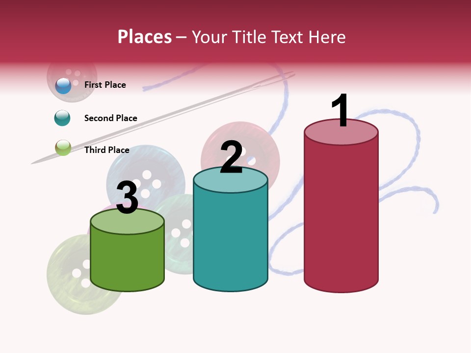 White Fashion Holes PowerPoint Template