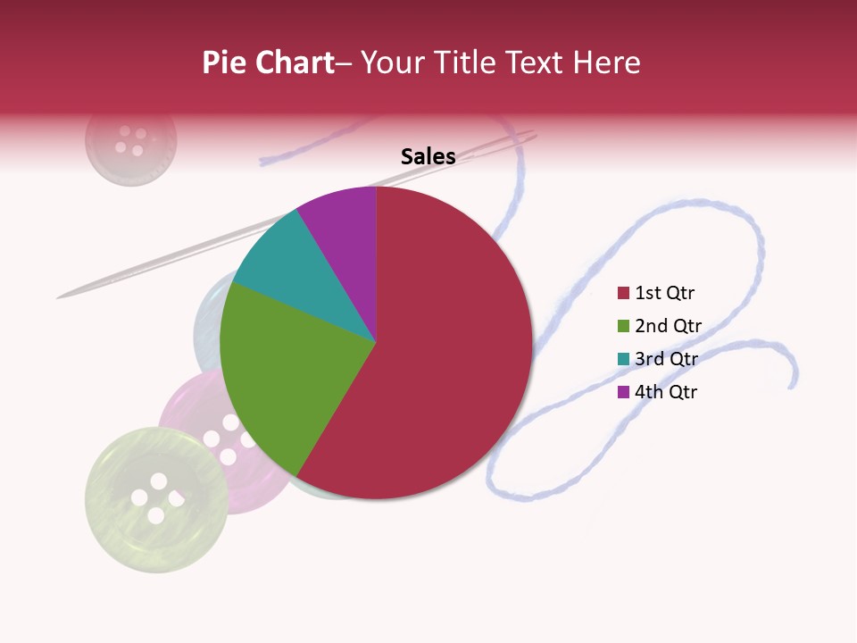 White Fashion Holes PowerPoint Template