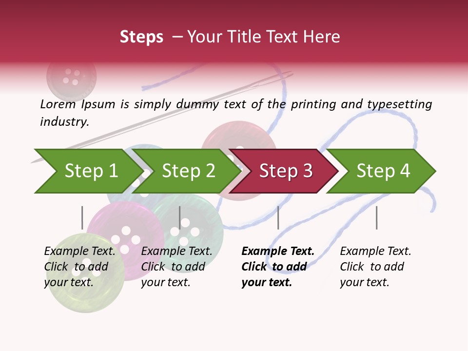 White Fashion Holes PowerPoint Template