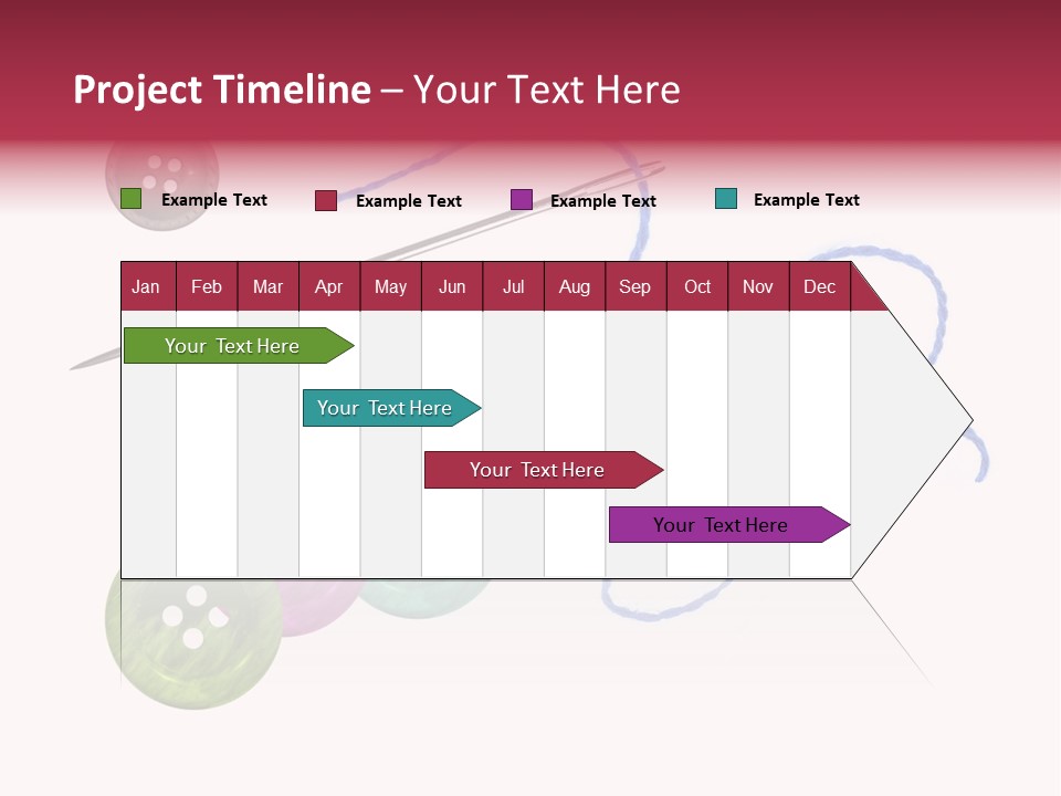 White Fashion Holes PowerPoint Template