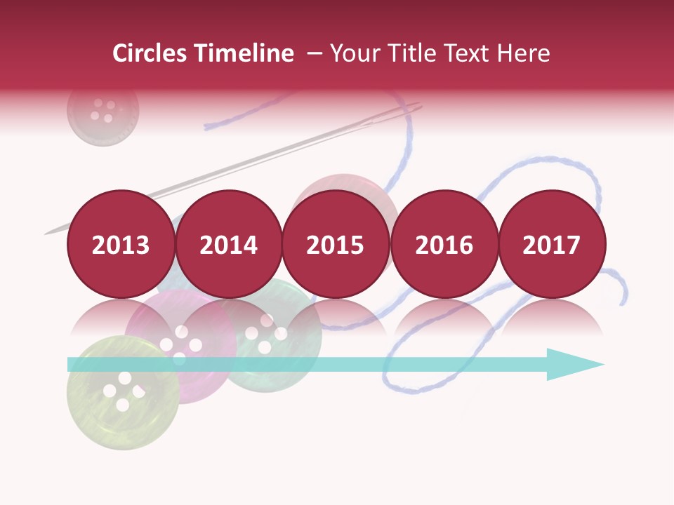 White Fashion Holes PowerPoint Template