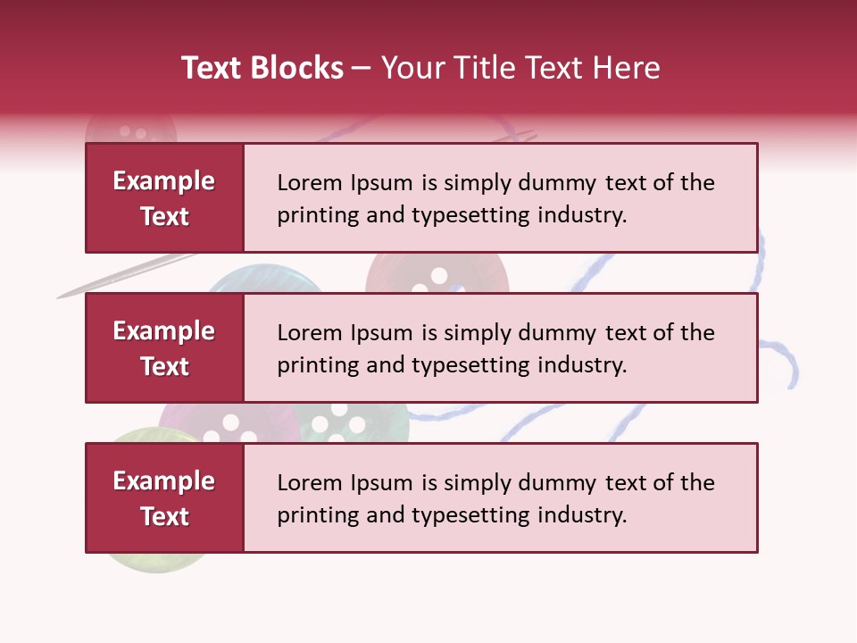 White Fashion Holes PowerPoint Template
