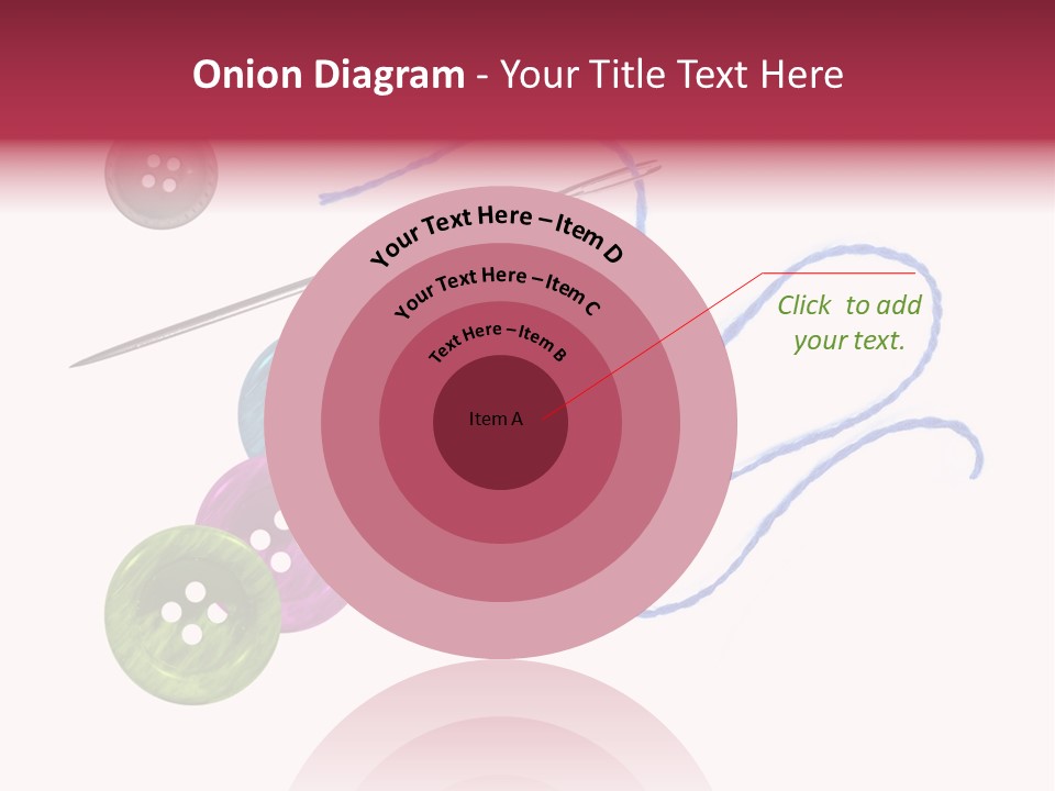 White Fashion Holes PowerPoint Template