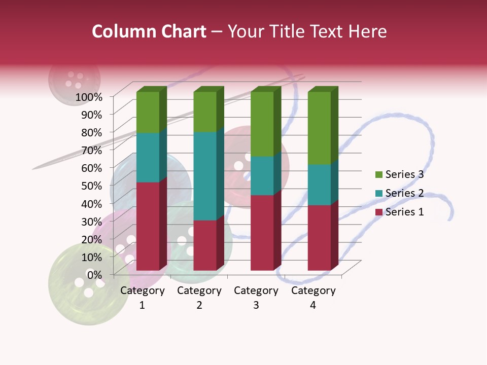White Fashion Holes PowerPoint Template