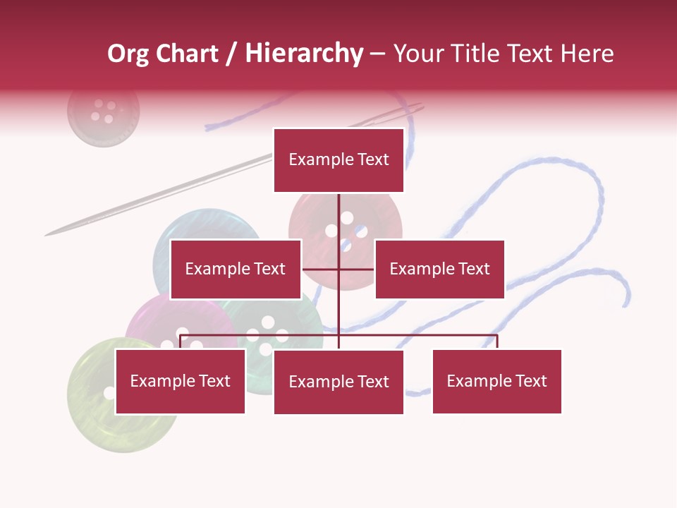 White Fashion Holes PowerPoint Template