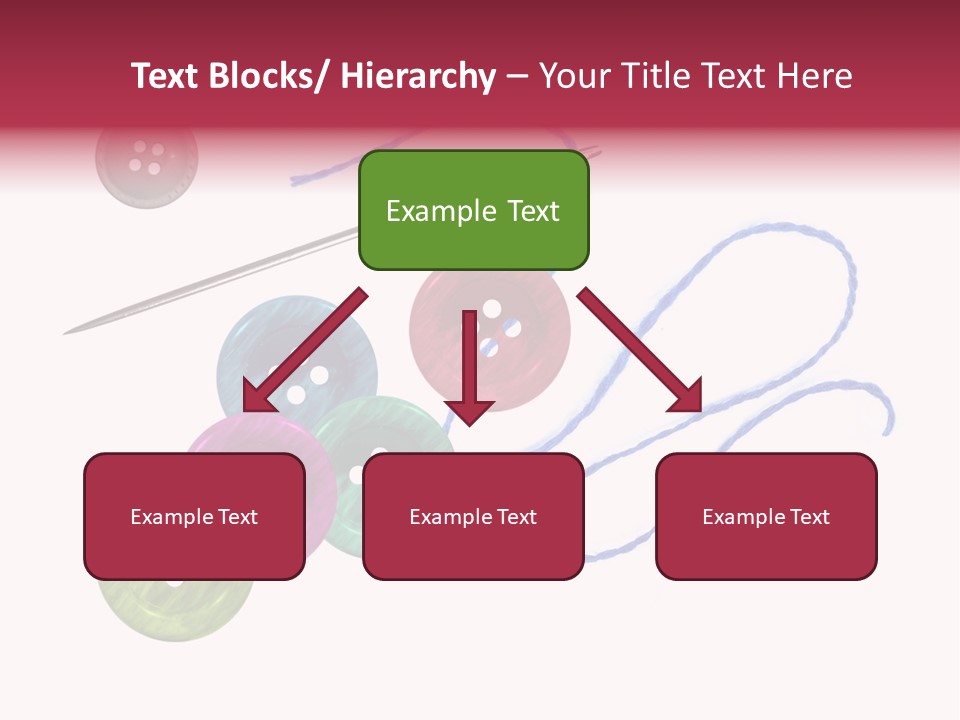 White Fashion Holes PowerPoint Template