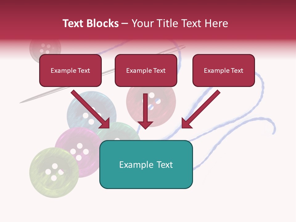 White Fashion Holes PowerPoint Template