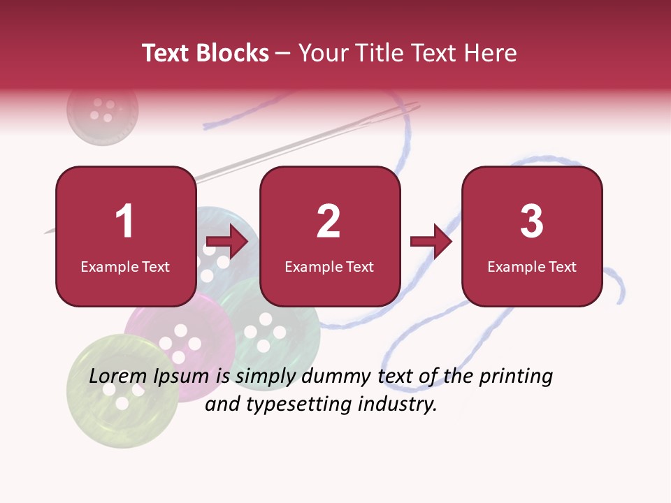 White Fashion Holes PowerPoint Template
