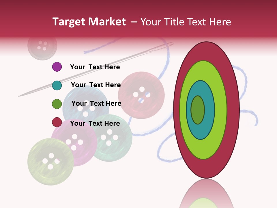 White Fashion Holes PowerPoint Template