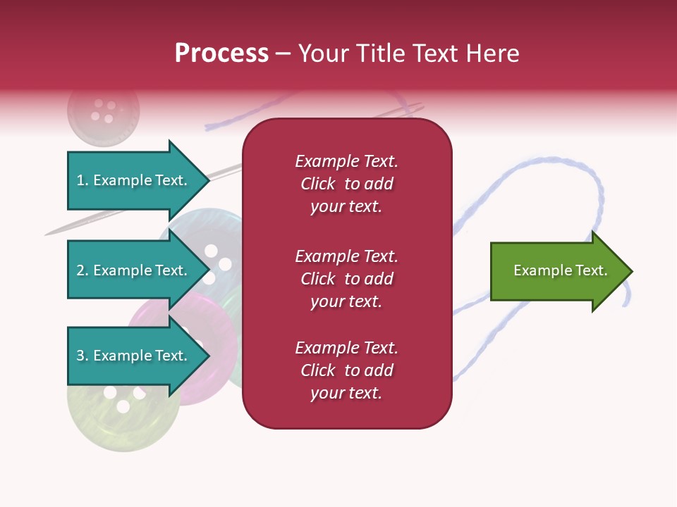 White Fashion Holes PowerPoint Template
