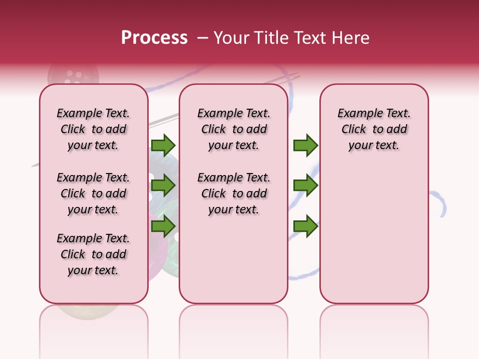 White Fashion Holes PowerPoint Template