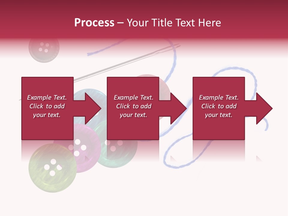 White Fashion Holes PowerPoint Template