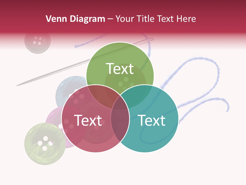 White Fashion Holes PowerPoint Template