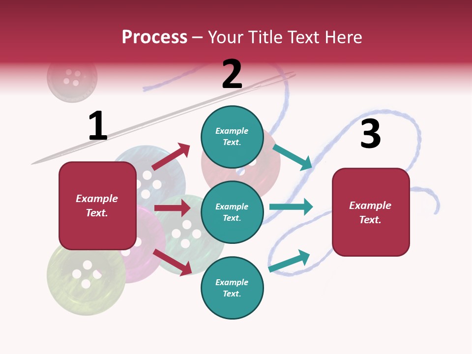 White Fashion Holes PowerPoint Template