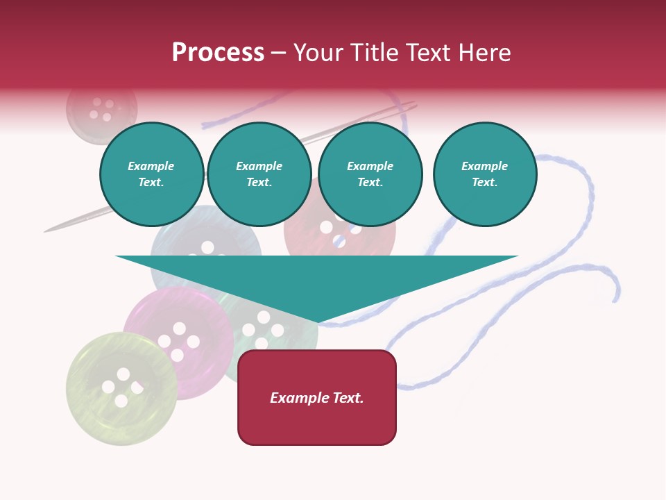 White Fashion Holes PowerPoint Template