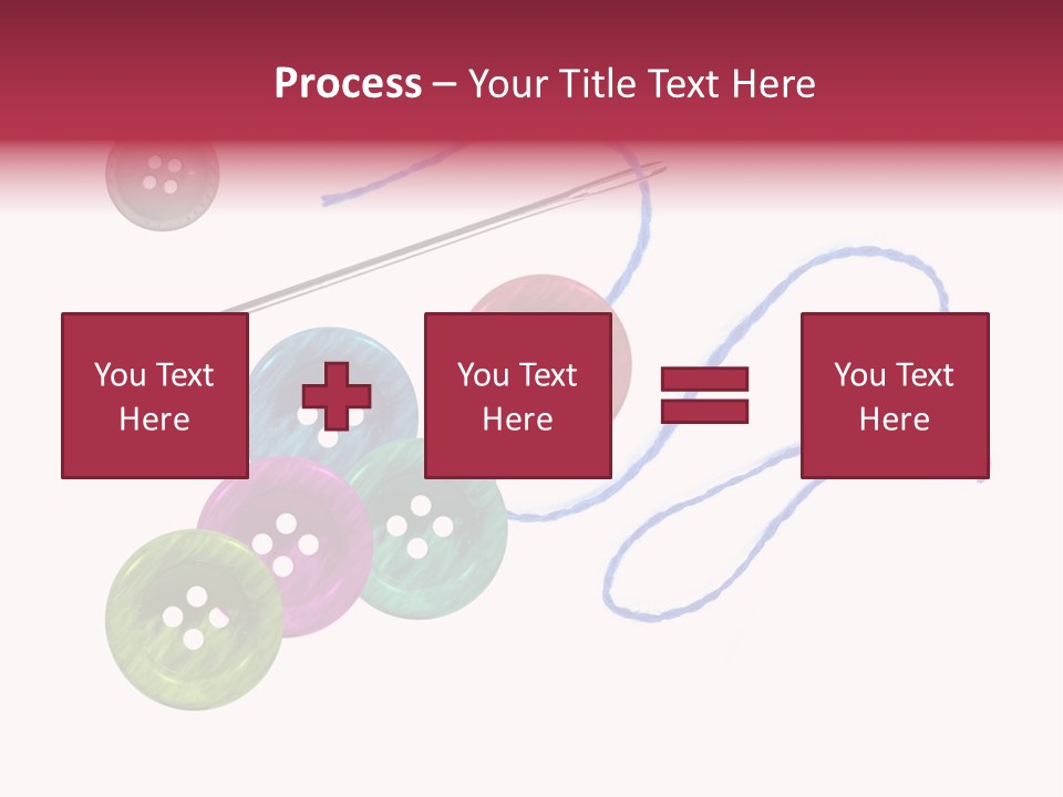 White Fashion Holes PowerPoint Template