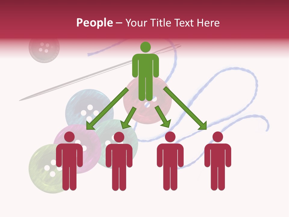 White Fashion Holes PowerPoint Template