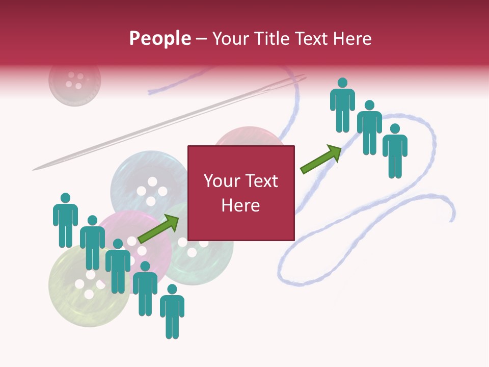 White Fashion Holes PowerPoint Template