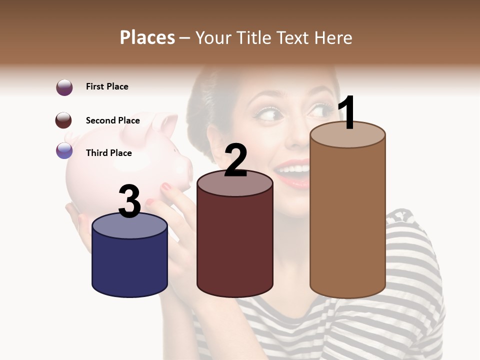 Attractive People Teenager PowerPoint Template