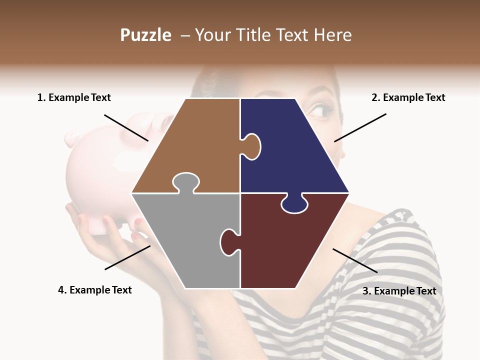 Attractive People Teenager PowerPoint Template