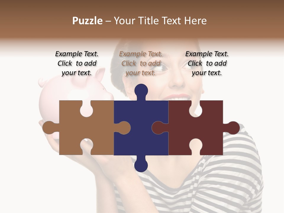 Attractive People Teenager PowerPoint Template