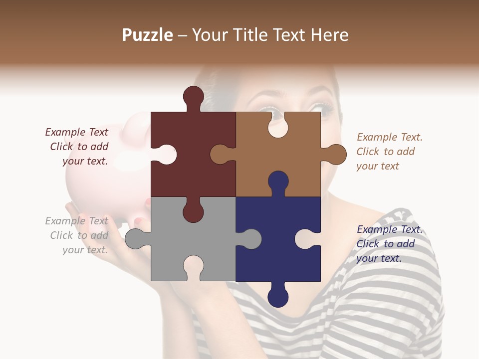 Attractive People Teenager PowerPoint Template