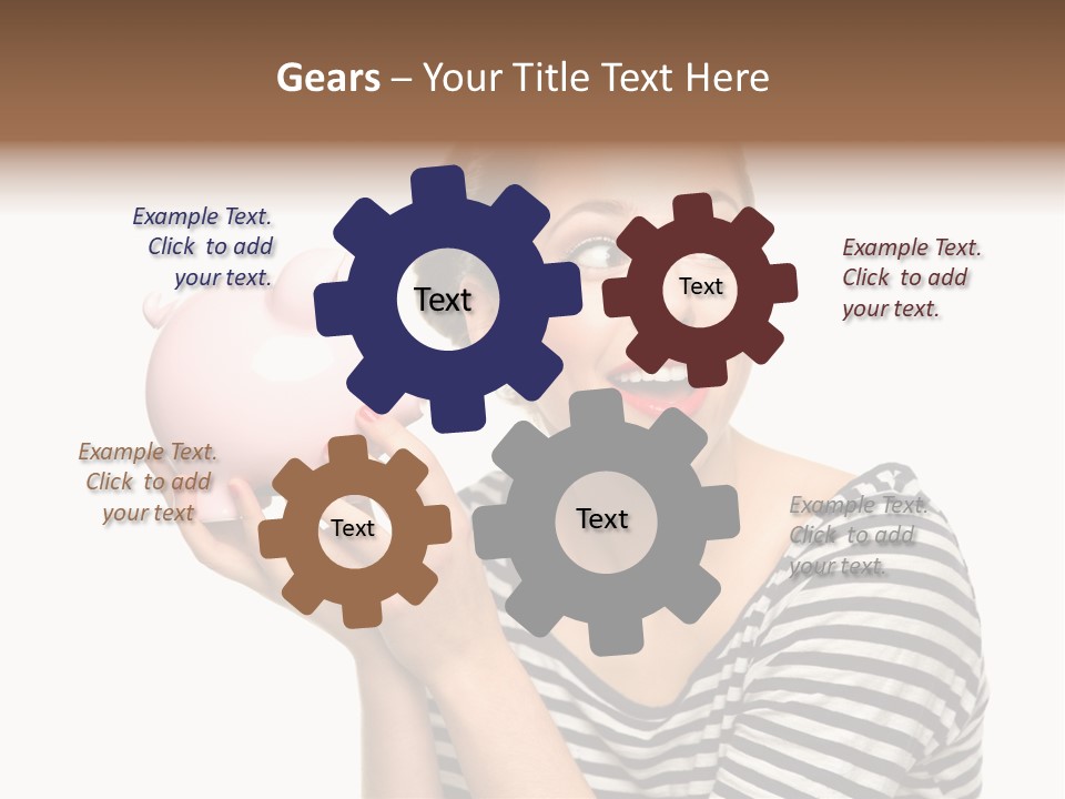 Attractive People Teenager PowerPoint Template