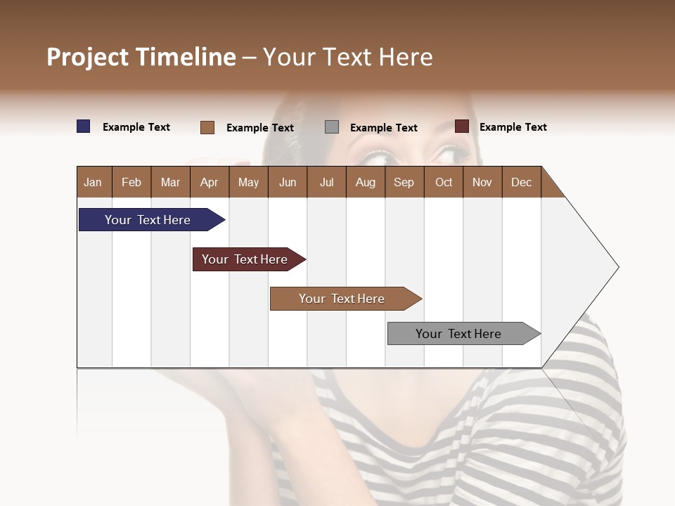 Attractive People Teenager PowerPoint Template