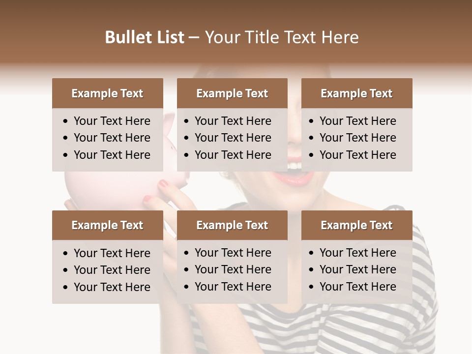 Attractive People Teenager PowerPoint Template