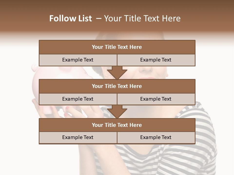 Attractive People Teenager PowerPoint Template