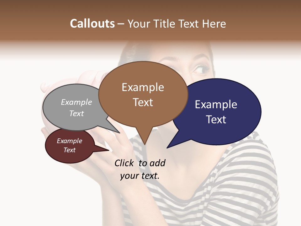 Attractive People Teenager PowerPoint Template