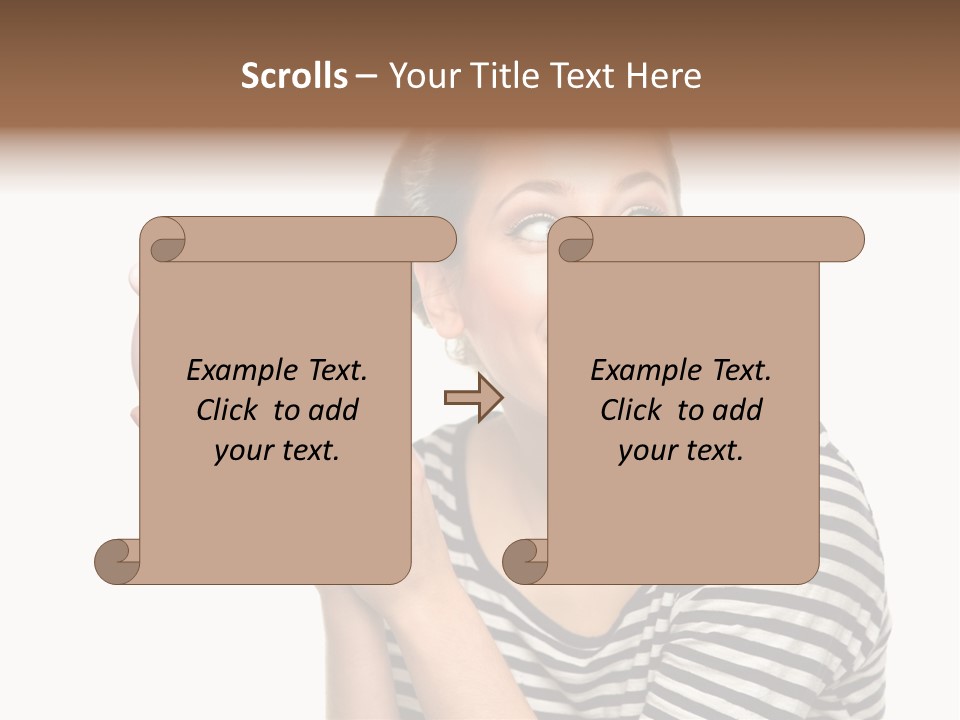 Attractive People Teenager PowerPoint Template