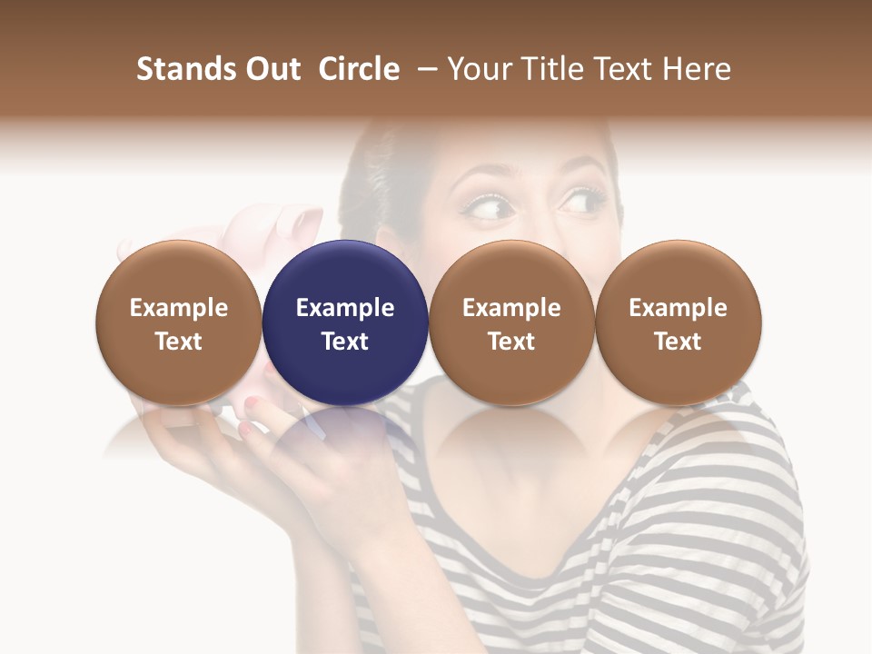 Attractive People Teenager PowerPoint Template