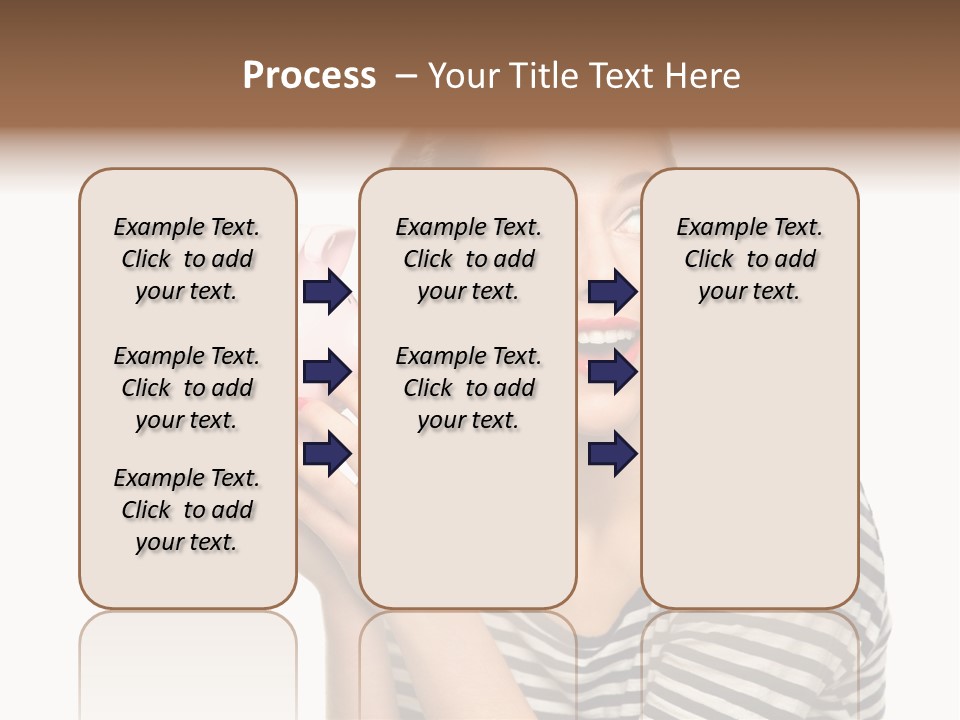 Attractive People Teenager PowerPoint Template
