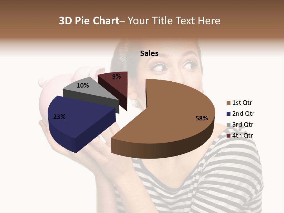 Attractive People Teenager PowerPoint Template