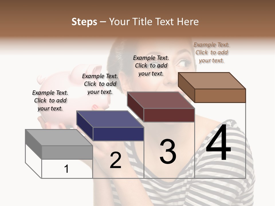 Attractive People Teenager PowerPoint Template