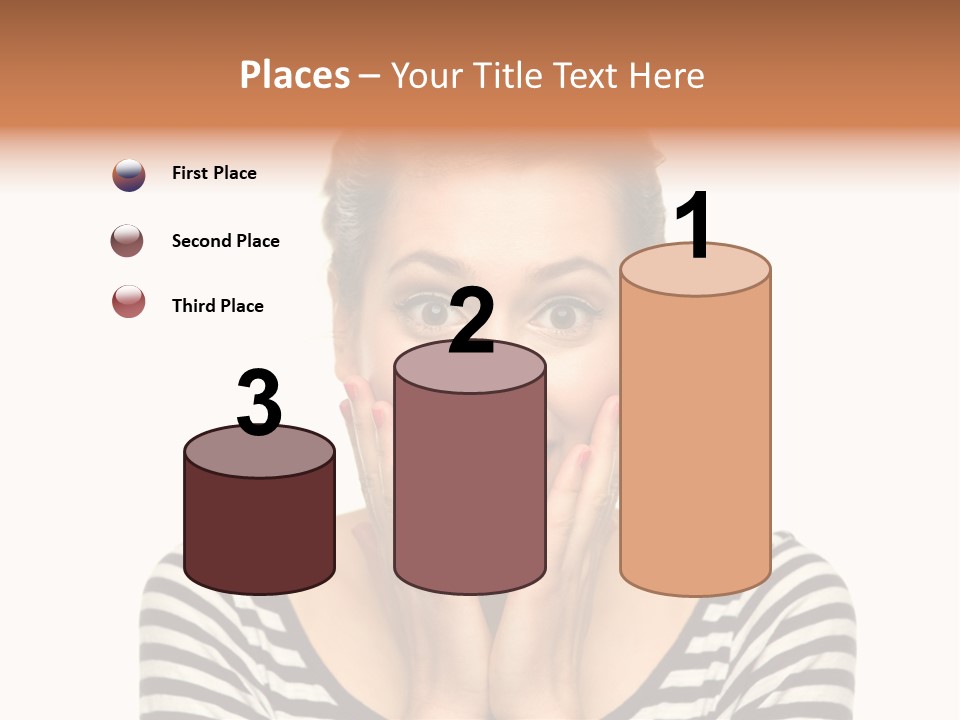 Red Old Fashioned People PowerPoint Template