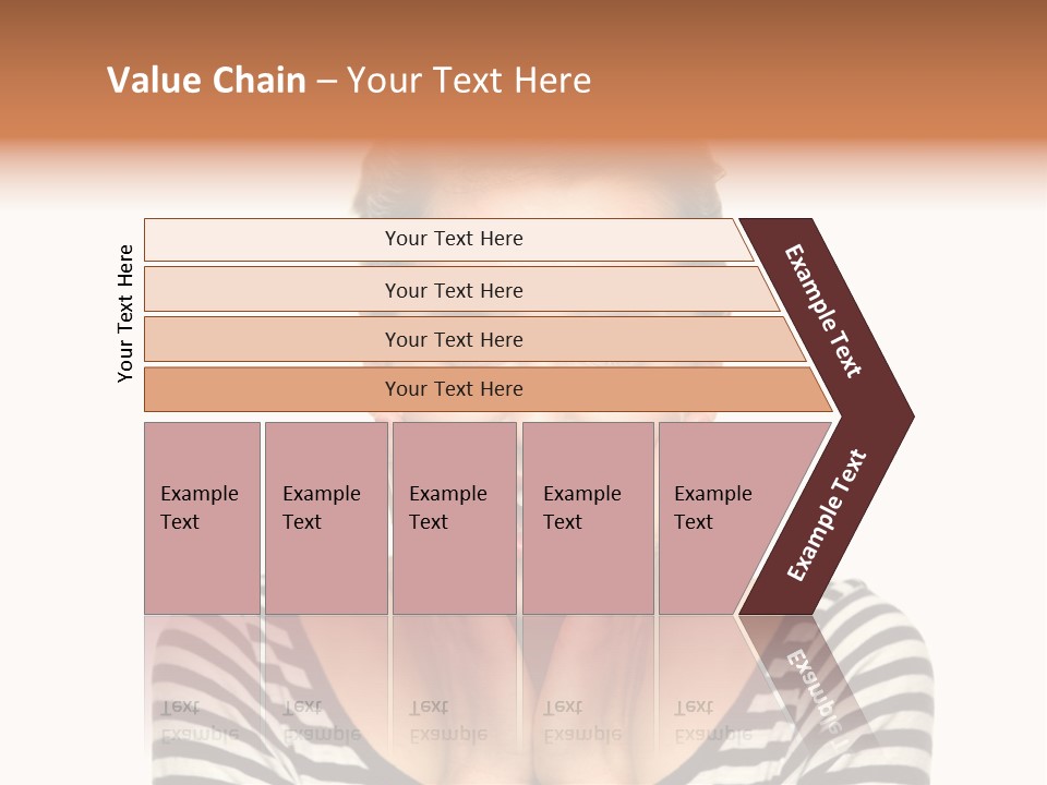 Red Old Fashioned People PowerPoint Template